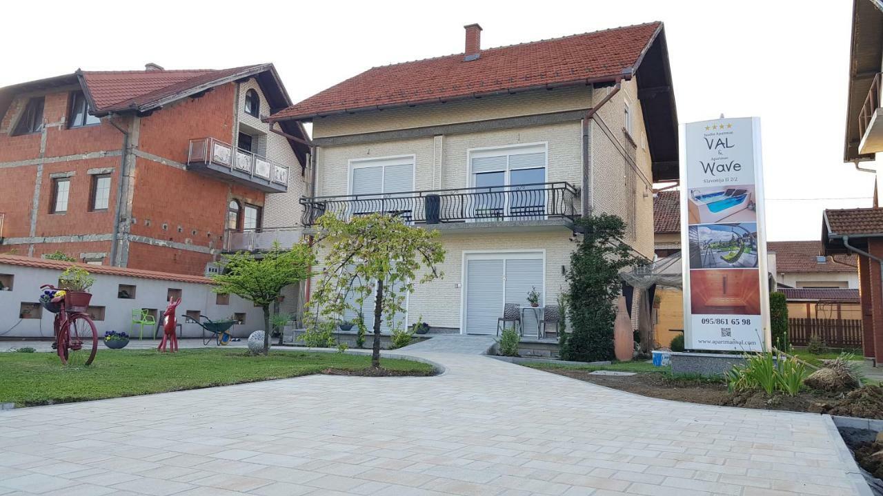 Apartment Plaza ----Wallbox 11Kw 16A ----- Private Spa- Jacuzzi, Infrared Sauna, Luxury Massage Chair, Parking, Entry With Pin 0 - 24H, Free Cancellation 24 Hours Before Check In Slavonski Brod Exterior foto